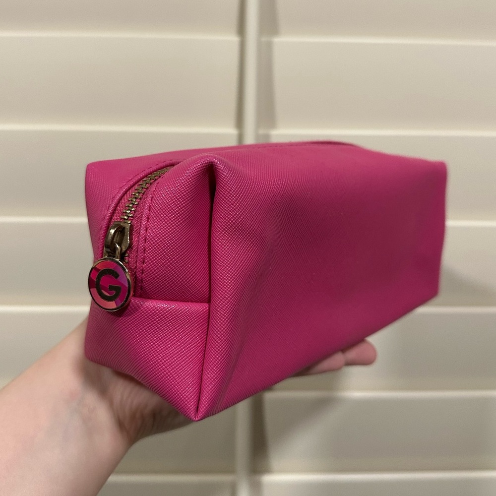 Hot Pink Makeup Bag